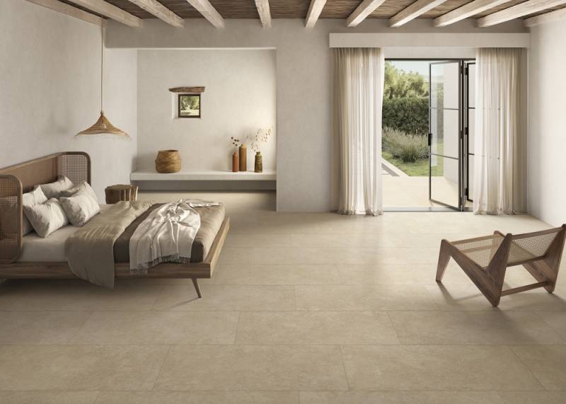 Carrelage grès cérame coloré dans la masse effet pierre / Avalon