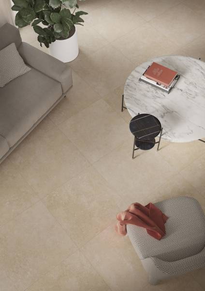 Carrelage grès cérame coloré dans la masse effet pierre / Avalon