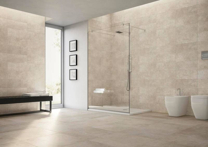 Carrelage grès cérame Grey Soul coloré dans la masse avec un effet ciment