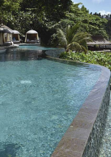 Véritable pierre de Bali pour terrasse et piscine