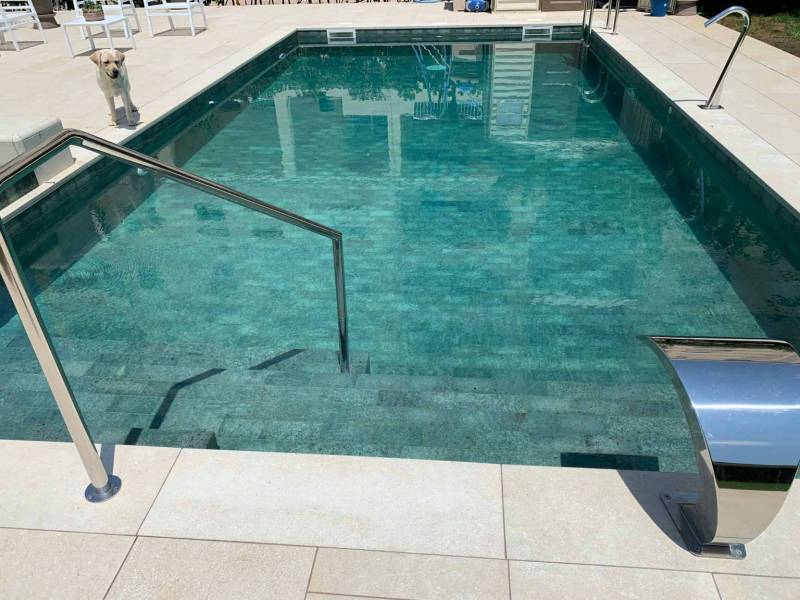 Véritable pierre de Bali pour terrasse et piscine