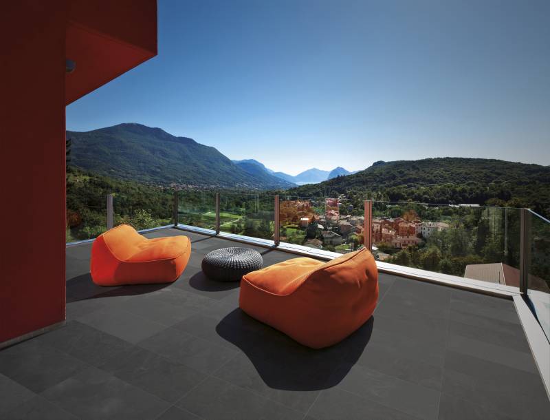 Carrelage extérieur effet pierres italiennes